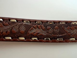 Cintura El Charro vintage anni 80 cuoio