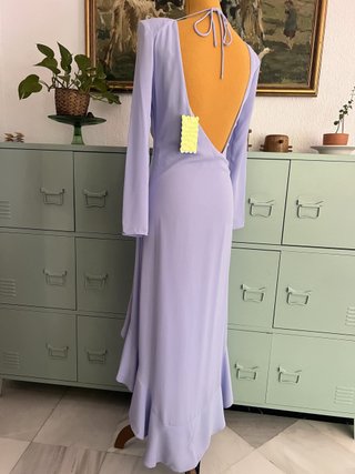 Lady Pipa Dress Atelier - Elegant Lavender New With Tags - Made in Spain