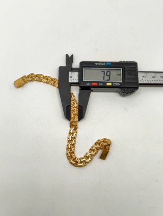 Pulsera Oro 18kt Cadena Hungarina 21cm
