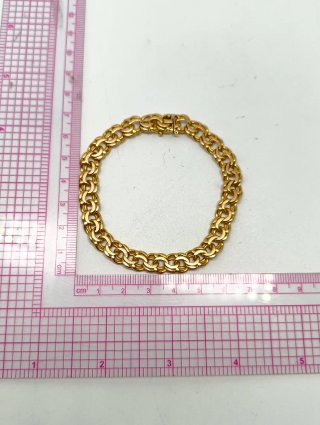Pulsera Oro 18kt Cadena Hungarina 21cm