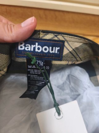 Gorra Barbour encerada negra
