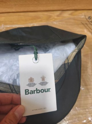 Gorra Barbour encerada negra