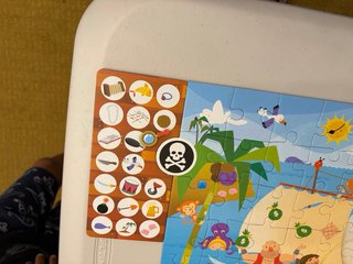 Puzzle Apli Kids Barco Pirata 104 piezas