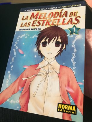 Postal Manga La Melodía de las Estrellas 1