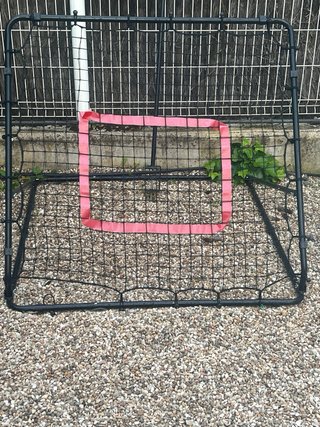 Red de rebote deportiva. 122x122cm