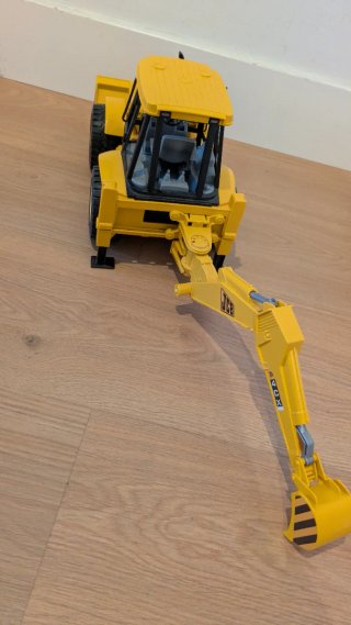 Retroexcavadora JCB 4CX Amarilla