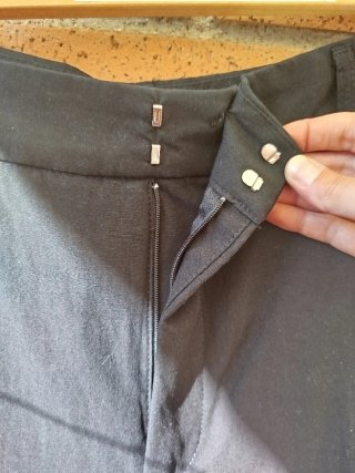 Pantalón palazzo negro
