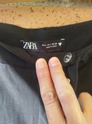 Pantalón palazzo negro