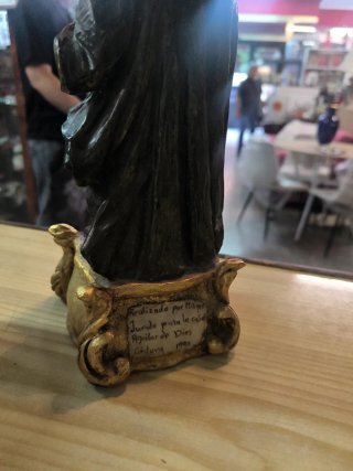 Figura policromada Manuel Jurado