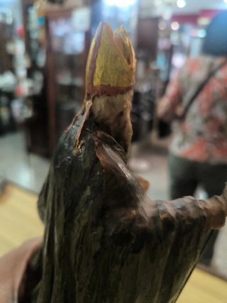 Figura policromada Manuel Jurado