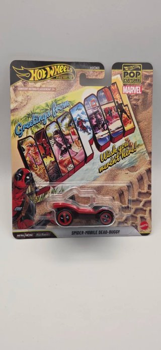 Hot Wheels Premium Marvel Spider-Mobile Dead-Buggy