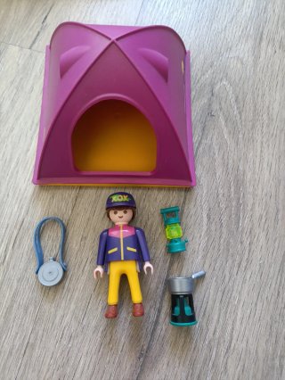 Playmobil Tienda de Campaña y Accesorios