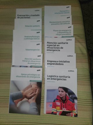 Libros de técnico en emergencias sanitaria