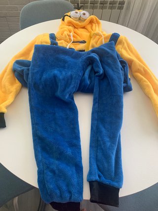 Disfraz Minions Talla XS/S cremallera rota
