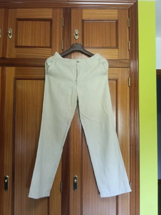 Traje de verano hombre beige
