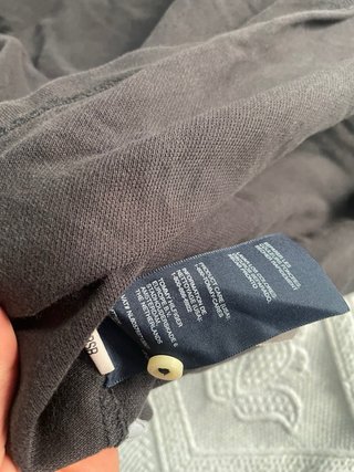Polo Tommy Hilfiger negro grisaceo Talla S