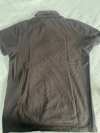 Polo Tommy Hilfiger negro grisaceo Talla S
