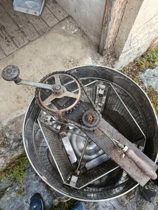 Extractor de miel acero inoxidable