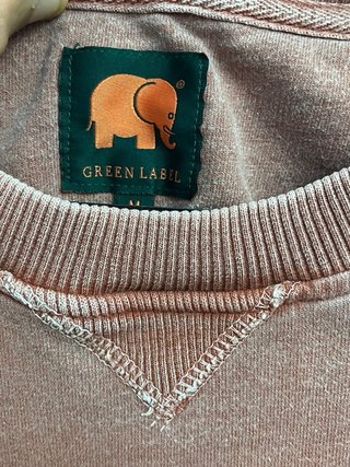 Sudadera Green Label Trends Naranja Talla L