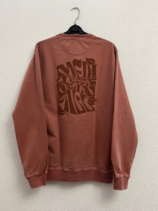 Sudadera Green Label Trends Naranja Talla L