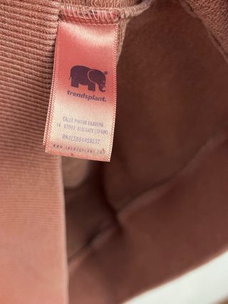 Sudadera Green Label Trends Naranja Talla L