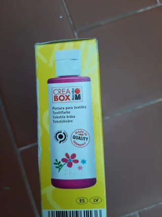 Pintura Textil Marabu Crea Box 4x80ml