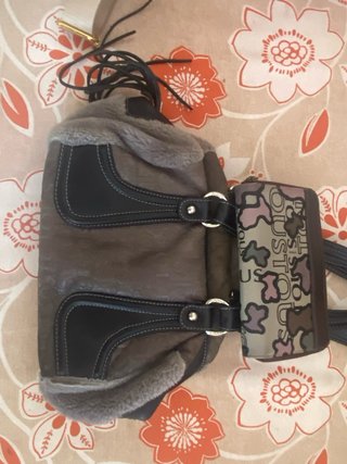 Cartera Tous Beige y Negra