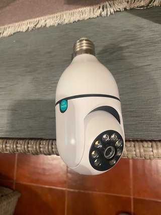 Cámara Vigilancia Bombilla WiFi