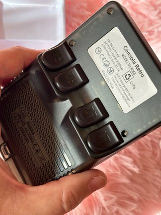 Consola Retro Portátil R36s Negra