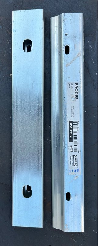 Estantería Broder Ikea Metal Plata
