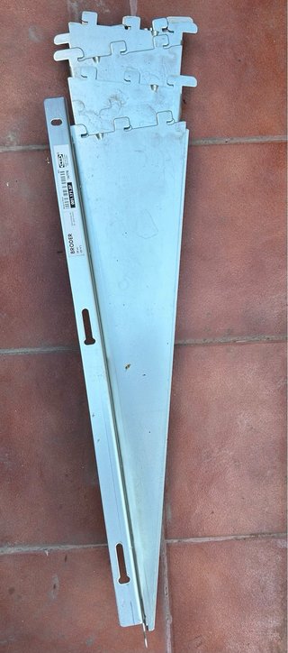 Estantería Broder Ikea Metal Plata