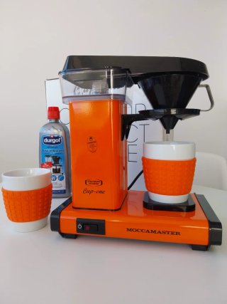 Cafetera MoccaMaster Cup-one Naranja