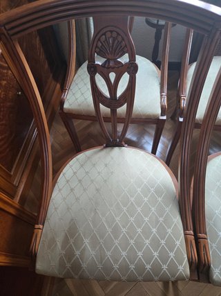 Conjunto 6 Sillas Clásicas Madera Vintage