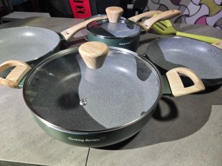 Batteria Pentole 8 Pz Cooking Therapy•Nuovo•❗-10%❗