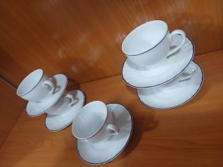 Juego 5 Tazas Platos Té Café VERSALLES 640513926