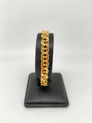 Pulsera Oro 18kt Cadena Hungarina 22cm