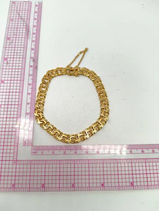 Pulsera Oro 18kt Cadena Hungarina 22cm
