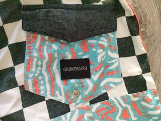 Bañador Quiksilver Talla S Checkerboard