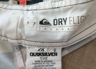 Bañador Quiksilver Talla S Checkerboard