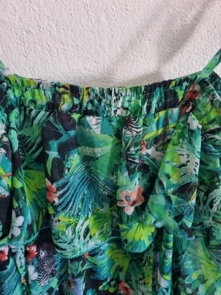 Top hawaiano con tirantes ajustables