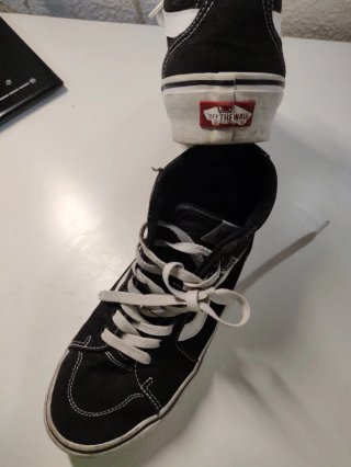 Vans Sk8-Hi Plataforma Talla 38