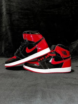 Nike Air Jordan 1 Retro High OG Bred Patent