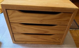 Cajonera madera 3 cajones Ikea