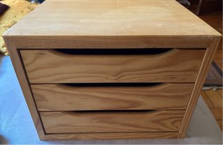 Cajonera madera 3 cajones Ikea