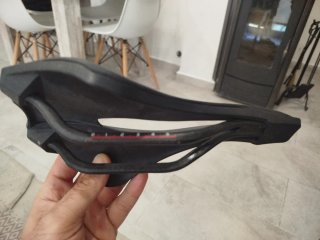 Sillín Ciclismo Negro