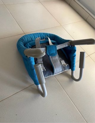 Trona de viaje plegable para bebés, incluye bolsa