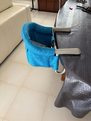 Trona de viaje plegable para bebés, incluye bolsa