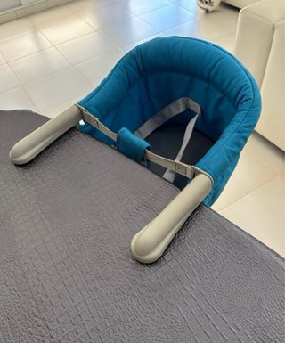Trona de viaje plegable para bebés, incluye bolsa