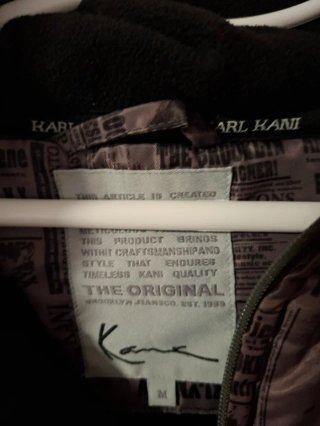 Chaqueta Karl Kani Vintage Newspaper Print