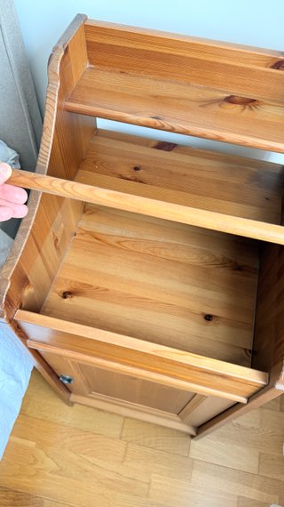 Conjunto LEKSVIK de IKEA en madera de pino macizo